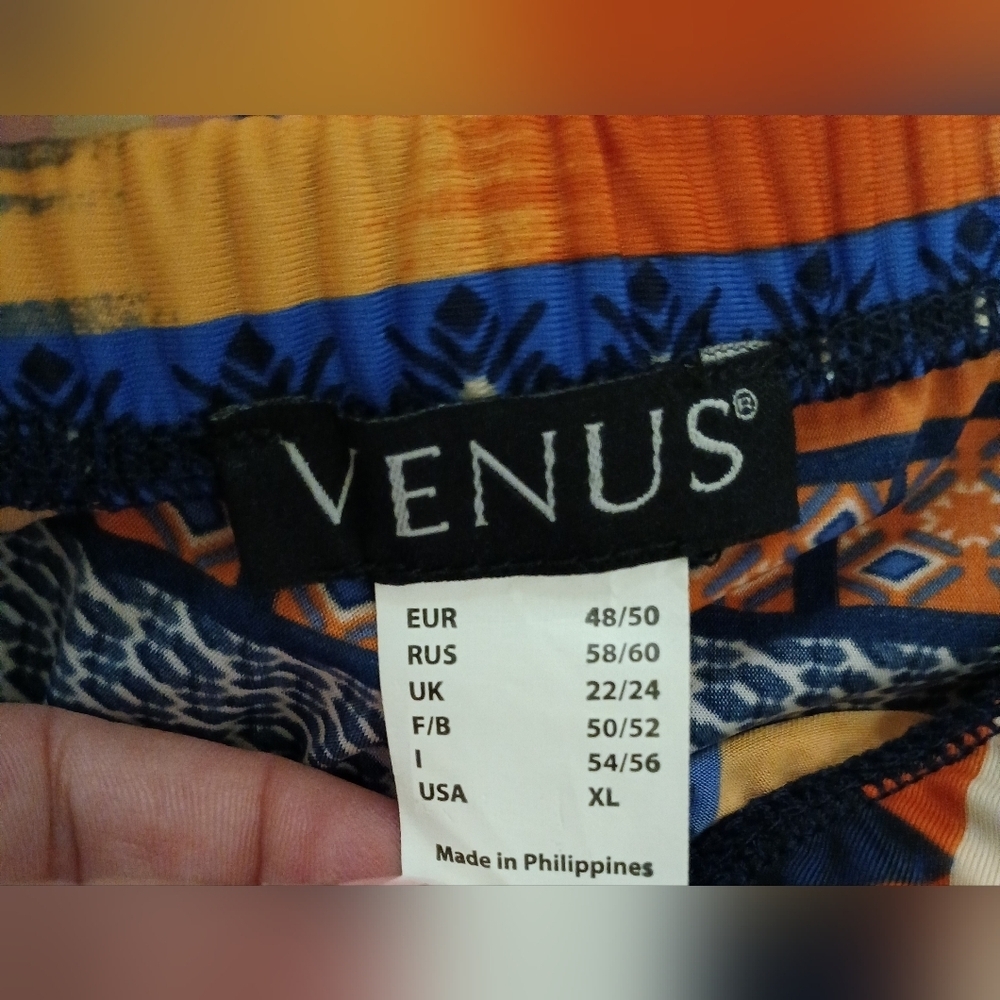 Venus Colorful Geometric Patterned Skirt - Picture 3 of 4